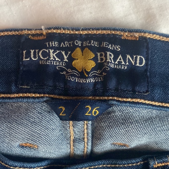 lucky brand jeans “charlie skinny” size 2 - Picture 2 of 4